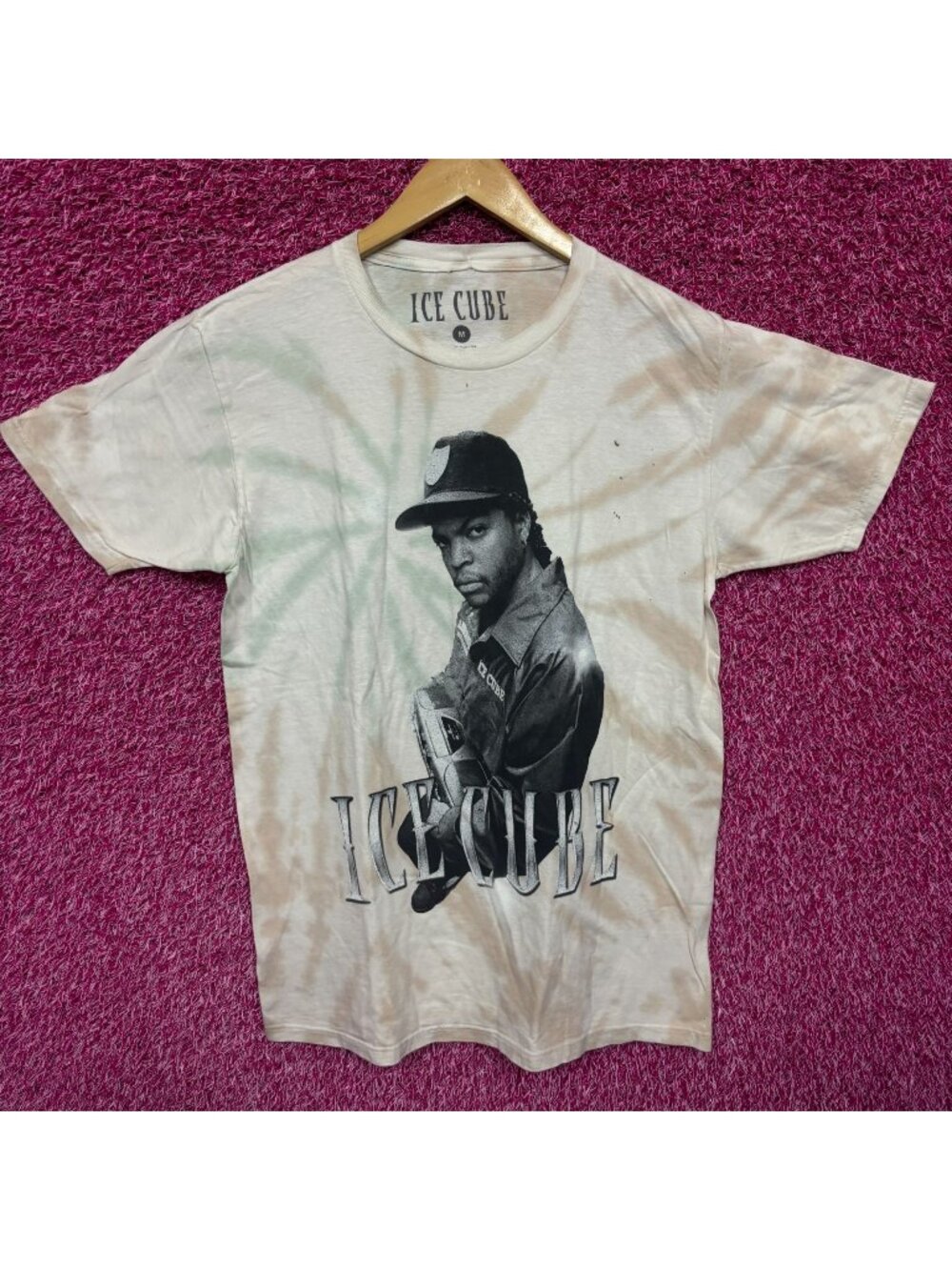 Ice Cube West Coasts Very Own Promo Poster Rap Tie Dye M